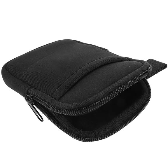 Minkissy Portable Zipper Pouch for Beer Bottles Durable Neoprene Tumbler Bag