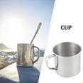 thumbnail image 3 of Toystoory Taza de acero inoxidable resistente a la oxidación con asa, tazas de acero inoxidable para acampar, regalos prácticos Mostrada, 3 of 6