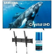 Samsung UN98DU9000FXZA 98 Inch Crystal 4K Smart TV with Picture Enhancer with a Walts TV Large/Extra Large Tilt Mount for 43"-90" Compatible TV's and Walts HDTV Screen Cleaner Kit (2024)