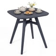 thumbnail image 1 of Gymax Square Outdoor Dining Table All-Weather Plastic Patio Bistro Table for 4 Gray, 1 of 10