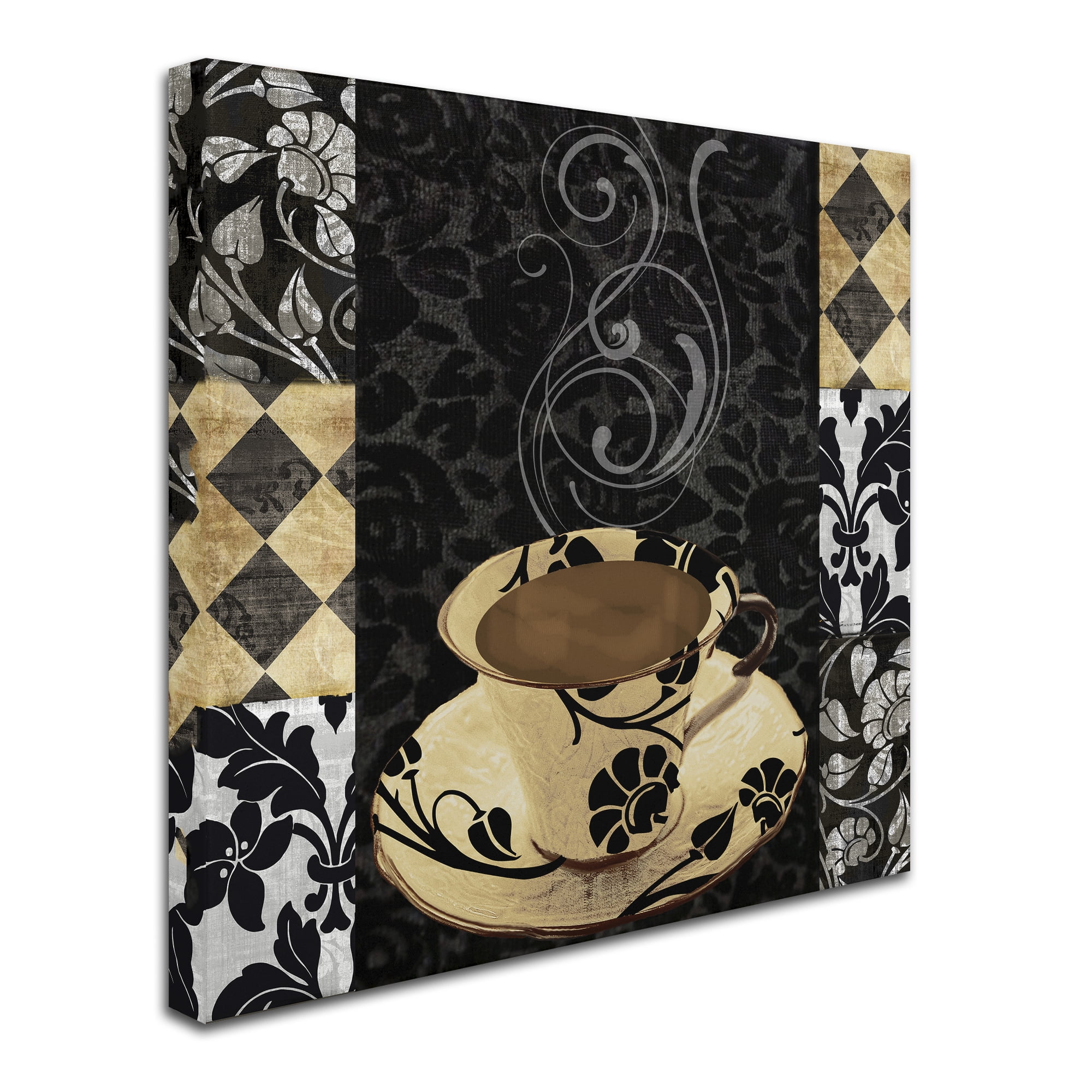Trademark Fine Art "Cafe Noir VI" Canvas Art by Color Bakery