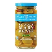 Tillen Farms by Stonewall Kitchen Bloody Mary Olives  12 oz Jar