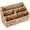 Water Hyacinth, variant on Woven Storage Basket Rattan Vertical Wicker Storage Baskets with 4 Compartments Desk Organizers and Storage Magazine File Holder Office Supplies Sorter Rack, Wicker Mail Organizer
