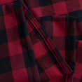 thumbnail image 5 of Red Buffalo Plaid Curtains Decor Decoration 107*160CM Length 1 Panel, Gingham Farmhouse Rod Pocket Room Darkening Checkered Window Curtain Drapes for Living Room, 5 of 6