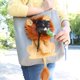 thumbnail image 5 of SAILING Bolso de hombro con forma de león de tamaño S para gatos y perros pequeños, bolso de viaje, bolso de transporte para animales, bolso de transporte para mascotas, bolsas de transporte, 5 of 5