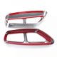 thumbnail image 2 of Rear Dual Exhaust Pipe Cover Trims For BMW 5 Series G30 G31 B, 2 of 5