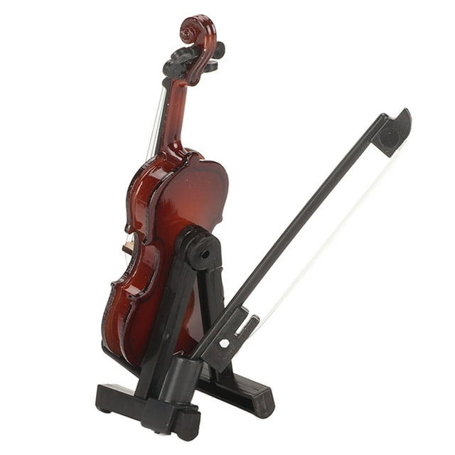 Mini Violín ANGGREK Modelo de 8 Cm Para Mesa