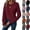 Deep Red#028, variant on UDAUDU Sweaters for Women Casual Long Sleeve Crewneck Crochet Knit Pullover Sweater Tops Fall Fashion Trendy Outfits Light Purple L