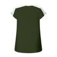 thumbnail image 4 of Women Casual Tops Women'S Casual V-Neck Bow Short-Sleeved T-Shirt Top Womens Tops Casual, 4 of 6