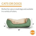 thumbnail image 4 of K&H Pet Products Self-Warming Lounge Sleeper Pet Bed Sage/Tan Small 16 X 20 Inches, 4 of 9