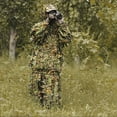 thumbnail image 3 of Hunting Clothing Set by Popvcly 3D Simulation Leaves Jacket and Pants Set Unisex One Size, 3 of 6