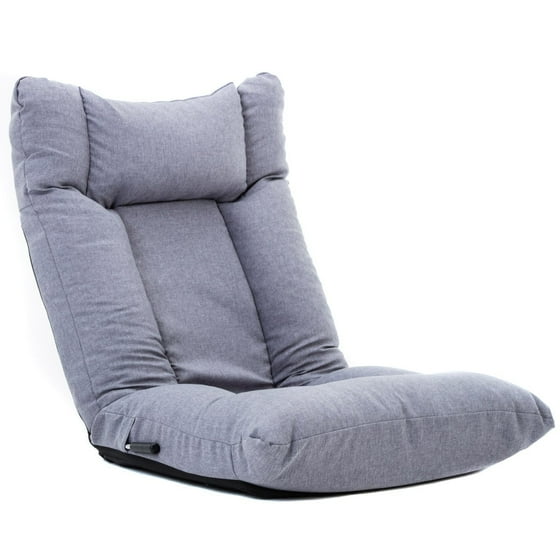 Bonzy Floor Chair Foldable Sofa Adjule Gaming Enjoyable Bonzy Floor Chair Foldable Sofa Adjule Gaming Enjoyable Gray