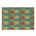 thumbnail image 1 of Luau Cutting Board, Abstract Modern Vibrant Tropical Plants Hibiscus Growth Display, Decorative Tempered Glass Cutting and Serving Board, Small Size, Multicolor, by Ambesonne, 1 of 1