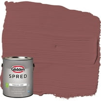 Glidden Spred Interior Paint & Primer Barn Door / Red, Eggshell, 1 Gallon