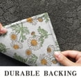 thumbnail image 6 of Light Gray Daisy Flower Pattern Door Rugs,Washable Non Slip Door Mats Indoor,Decorative Door Mats,Entry Mat Indoor for Entrance,Bedroom,Kitchen,Bathroom,17"x30", 6 of 6