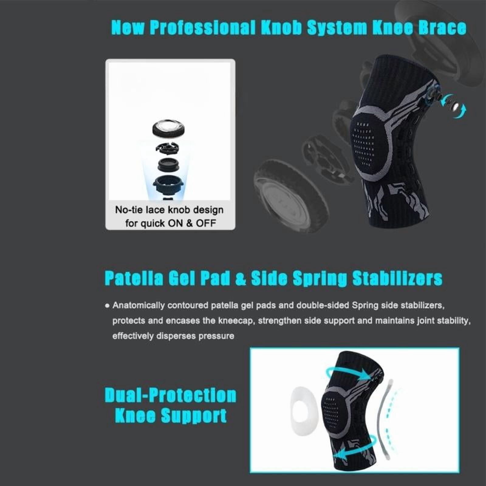 CEORPER Comfortable Knee Sleeve Kneepad Support Sports Knee Guard For Daily