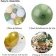 thumbnail image 3 of 150pcs Sage Green Pink Balloon Garland Arch Kit, Olive Green Blush Peach Gold Balloons with Artificial Ivy for Baby Shower Birthday Garden Theme Party, 3 of 4