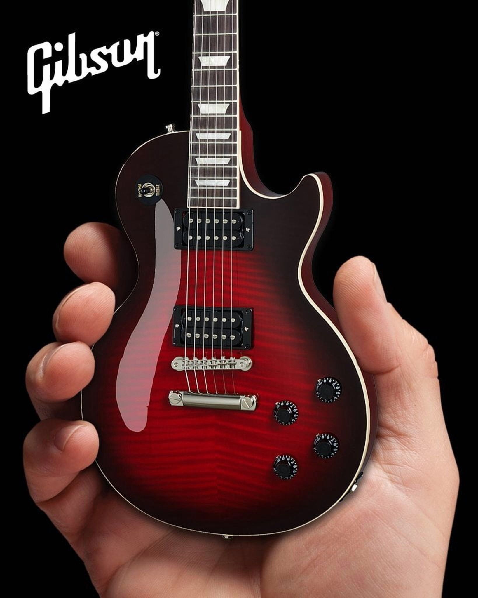 Slash Gibson Les Paul Standard Vermillion Burst 10 Inch Miniature Guitar
