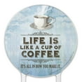 thumbnail image 3 of Acrylic Life Is Like Cup of Coffee All How You Make It Cake Topper Party Decoration for Wedding Anniversary Birthday Graduation, 3 of 7