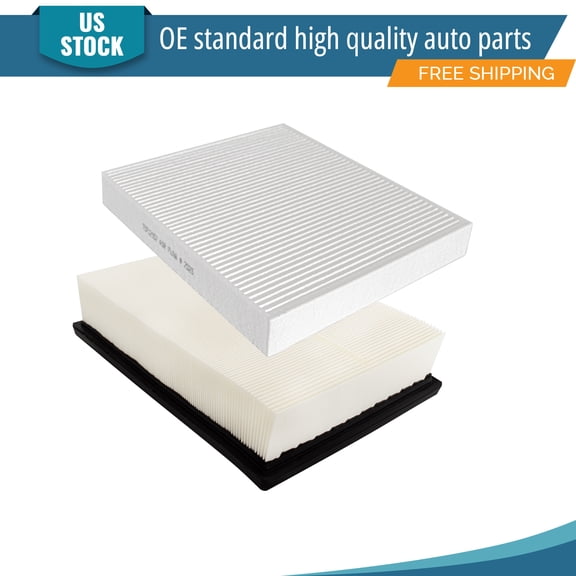 YXPCARS 2PCS Engine Air Filter & Cabin Air Filter for Lexus RX450H 2016-2022 Rx450Hl 2018-22 (CA12378, CF12157)