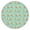 Fox Dot Face, variant on Fox Autumn Leaf Peach Pattern Round Elastic Tablecloth, 36-44 Inch Waterproof, Machine Washable, Indoor & Outdoor Use