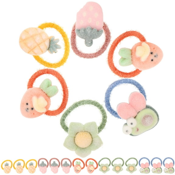 WORGEOUS 20 Pcs Kids Elastic Hair Tie Hair Elastics Child 3.00X2.00X1.00CM