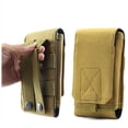 thumbnail image 3 of Funda universal táctica MOLLE para teléfono móvil del ejército, bolsa de cintura para accesorios de transporte EDC y seguridad Levamdar 18*10*2,5 cm, 3 of 7