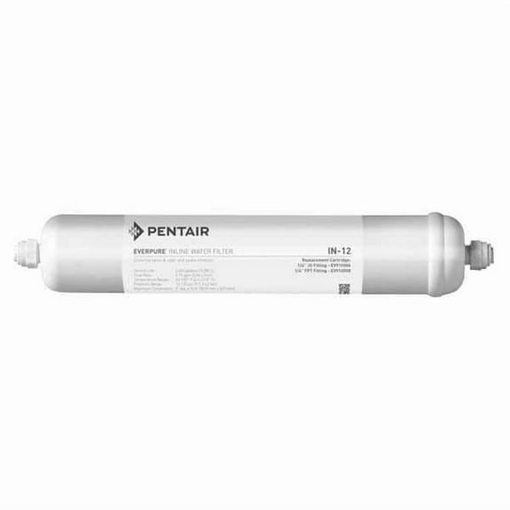 Everpure Inline Filter,Medium Volume, Single Pot EV910086-75