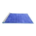 thumbnail image 2 of Ahgly Company Machine Washable Indoor Rectangle Persian Blue Bohemian Area Rugs, 8' x 12', 2 of 4