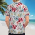 thumbnail image 6 of High Quality Hawaiian Shirts for Men Short Sleeve Aloha Beach Shirt Floral Summer Casual Button Down Shirts Blouses OP57G5, 6 of 7