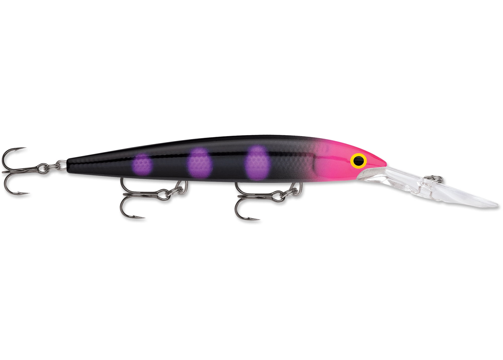 Rapala Deep Husky Jerk 12 Black Light Fishing Lure
