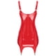 thumbnail image 4 of Vestido mini ajustado para mujer, de látex brillante y charol, sexy, para discoteca, con pinzas para liga y cremallera en la espalda, para fiestas rave y discotecas, 4 of 5