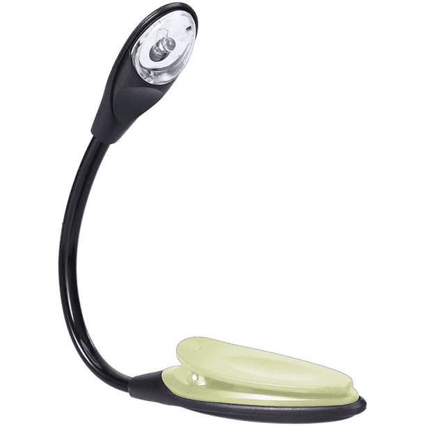 Lámpara de luz de lectura de libro de viaje portátil conveniente Lámpara de luz de lectura de libro de viaje portátil Mini Lámpara de luz de libro de clip LED Xemadio 2035110-3