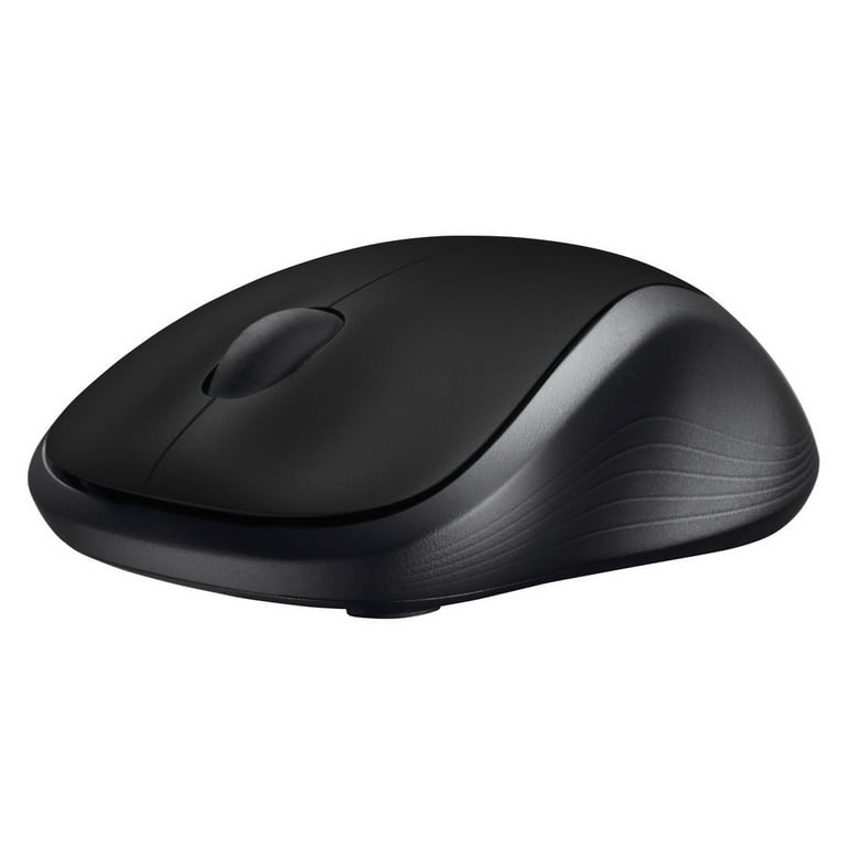 Logitech Full Size Optical Wireless Mouse, Black, Walmart