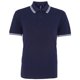 thumbnail image 1 of Asquith & Fox - Polo de manga corta ajuste clasico Modelo Tipped hombre caballero (Marino/Blanco), 1 of 3