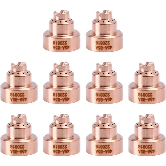10Pcs 220818 Shield Hand Drag Fit Hypertherm PMX 45XP/65/85/105 Series Plasma Cutter Torch Consumable