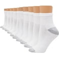 thumbnail image 2 of AmPm Chaussettes à Quart de Cheville pour Femmes AmPm, Lot de 10, 2 of 3
