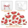 thumbnail image 4 of Yiaed Hand Drawn Watermelon Print Christmas Tree Skirt , Tree SkirtsTree Mat for Christmas Winter Holiday Indoor Decorations-30", 4 of 7