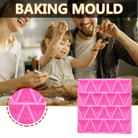 

Yedhsi Cake Mould Silicone Letter Mold for Chocolate Large Letters Alphabet Mold For Cake
