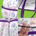 thumbnail image 5 of Garden Tool Bag,Pioneer Flower Floral Print Pattern Garden Tool Organizer,Garden Gifts,Waterproof Multi-Pocket Garden Tool Storage 11.8x5.5x11.4 Inch(Tools NOT Included), 5 of 6