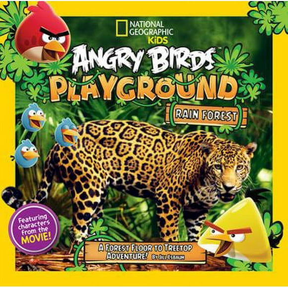 Pre-Owned Angry Birds Playground: Rain Forest : A Forest Floor to Treetop Adventure 9781426324581