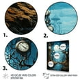 thumbnail image 3 of Designart "Bizare Melting Clocks" Abstract Floater Framed Canvas Print, 3 of 7