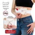 thumbnail image 3 of Core Products NelMed G-Tube Holder – Feeding Tube Belt Holder for PEG, G, J Tubes – Adjustable, Discreet Support for Tube Feeding – XSmall (24–30 inch Waist), 3 of 7