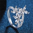 thumbnail image 1 of Anillo de circonita cúbica para mujer, compromiso, accesorios de joyería de boda, regalo para mujeres y niñas Wmkox8yii shlkj1005, 1 of 1