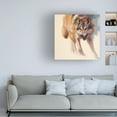 thumbnail image 3 of Julie T Chapman 'Wolf Study IV' Canvas Art, 3 of 3