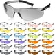 thumbnail image 1 of 24 pares de gafas de seguridad 12 colores Gafas protectoras antiarañazos unisex Lentes resistentes a los impactos Gafas Gafas de sol de seguridad de policarbonato a granel para el trabajo C, 1 of 5