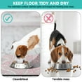 thumbnail image 3 of Chic Paisley Dog Feeding Mat - Waterproof Non-Slip Pet Food Mat with Vintage Print - Multi-Layer Absorbent Design for Messy Eaters 12x19 Inches, 3 of 4