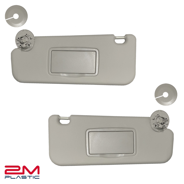 Sun Visor Fits for Chevy Cruze 20112016 Pair Set Left+Right Gray