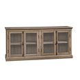 thumbnail image 4 of Sauder Barrister Lane Storage Credenza for TV's up to 80", Salt Oak Finish, 4 of 11