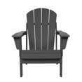 thumbnail image 4 of Llinc Store Folding Adirondack Chair with Side Table, Sillas Para Patio Exterior Set - Composite Outdoor Patio Chair with Wood Texture, (2 Chairs and 1 Table), 4 of 7